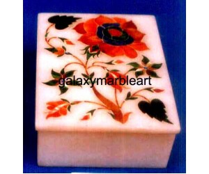 marble inlay simple design box-RE3409